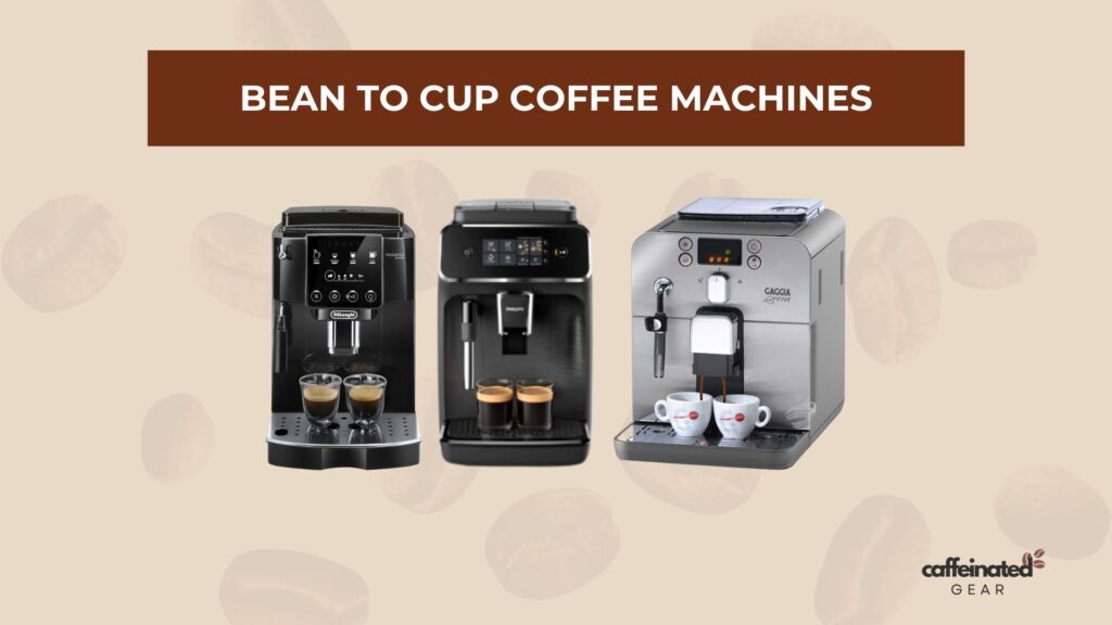 Best Bean to Cup coffee machines varied in design, finish, and functions on display.