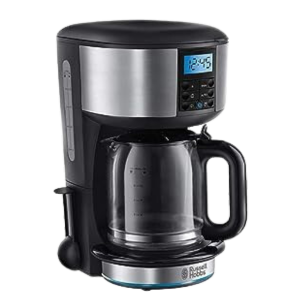 Russell Hobbs 20680 Buckingham Filter, best coffee machine with sleek design, digital display, and user-friendly settings.