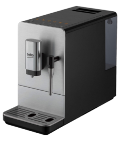 Beko-8814253200 Smeg espresso machine featuring sleek design, stainless steel components, and touch-sensitive controls.